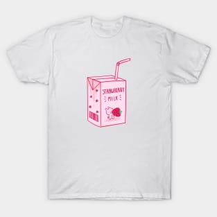 Strawberry milk box T-Shirt